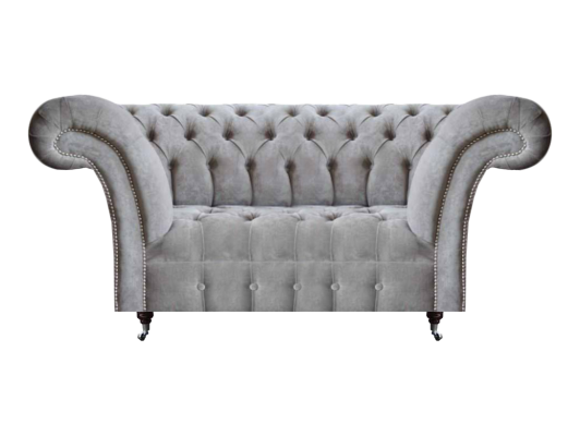 Designer Sofa Couch Zweisitzer Polsteritz Chesterfield Polstermöbel Wohnzimmer