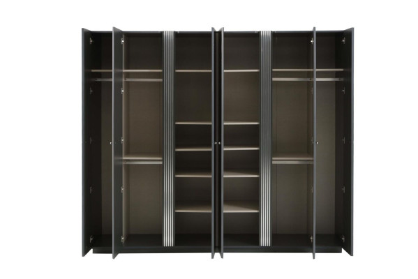 Stilvolles Schlafzimmer Bett Edle Möbel Nachttische Designer Schrank