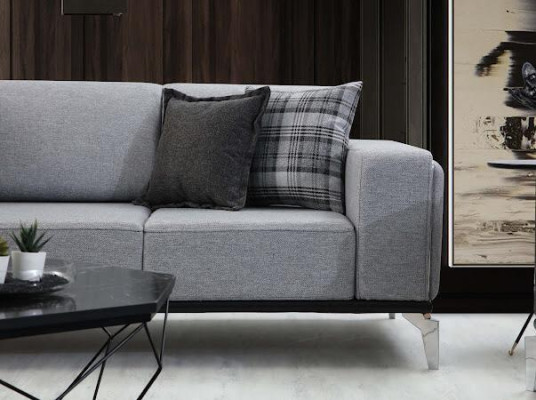 Design Wohnzimmer Set Exklusive Sofagarnitur 3+1 Sitzer Neuheit 2tlg.
