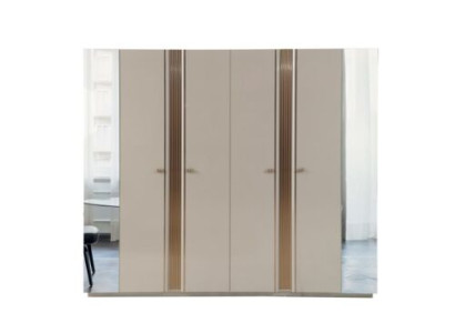 Design Kleiderschrank Beige Holz Schrank Kinderzimmer 6-tür Neuheit