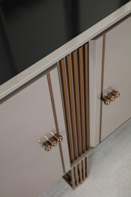 Perfekte Anrichte Luxus Esszimmer Neu Holz Einrichtung Design Möbel