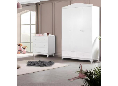 Kinderzimmer Set Luxus Schrank Modern Kommode neu Schlafzimmer Möbel neu
