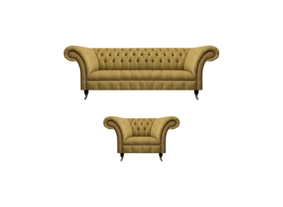 Chesterfield Dreisitzer Sofa Polstermöbel Neu Sessel Polster Sitz Wohnzimmer