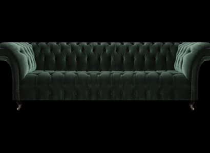 Wohnzimmer Viersitzer Polstermöbel Chesterfield Schwarz Einrichtung Chesterfield