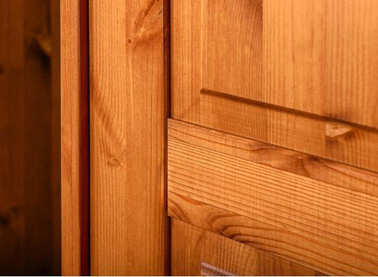 Kleiderschrank Landhaus Stil Möbel Schrank Holz Schlafzimmer Schränke Braun Neu