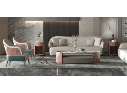 Couchtisch Luxus Design Couch Tisch Kaffee Beistell Tische Wohnzimmer Rund Tisch