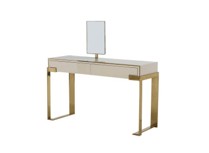 Luxus Möbel Konsolentisch Design Sideboard Tisch Schminktisch Edelstahl