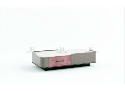 Holz Design Couchtisch Luxus Beistell Wohnzimmer Tisch Sofa Tische Modern Marmor