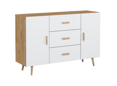 Kommode Regal 140cm Schränke Regale Aufbewahrung Hochglanz Neu Kommode Sideboard