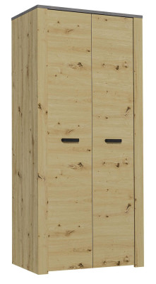 Klassischer Schrank Holz Schlafzimmer Braun Kleiderschrank Landhaus Stil Möbel