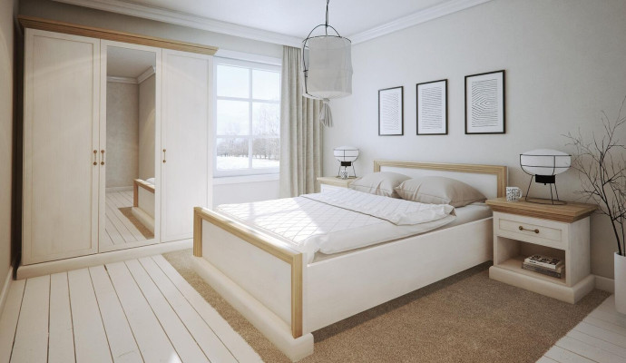 Beige Bettrahmen Holz 160x200 Textil Polsterbett Betten Bett Doppelbett Möbel