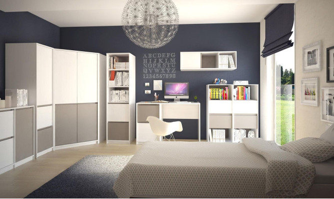 Moderne Ablage für Wohnzimmer Regal Holz Bücher Wandregal Neu Siena Mati