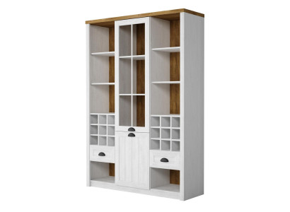 Vitrinen Glas Bar Schrank Haus Bücher Schränke Wand Regal Holz Vitrine Möbel xxl