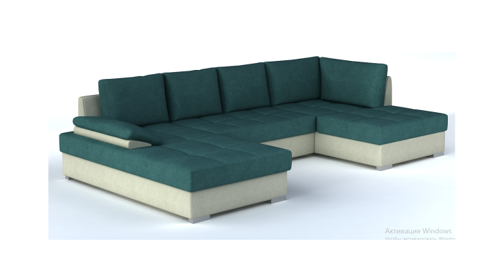 Couch Garnitur U Form Big design Wohnlandschaft Ecksofa xxl Polster Eck