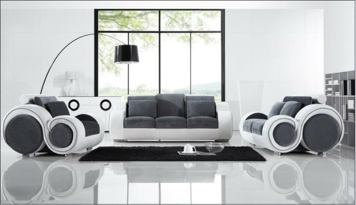 Polster Sitz Couch 3 Sitz Garnitur Sofa Sofas Couchen Leder Dreisitzer