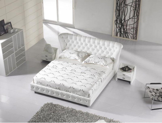 Designer Bett Chesterfield Leder Hotel Betten Doppel Luxus Schlaf Zimmer
