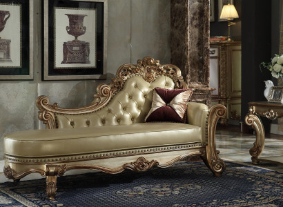 Chaiselongue Liege Relaxsessel Liegesessel Komfortliege Deko Luxus Barock