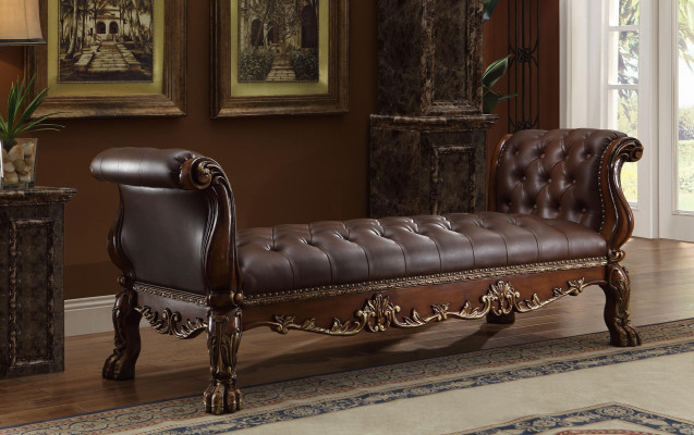 Chesterfield Chaiselongues Liege Ottomane Sofa Echtes Leder Relax Chaise