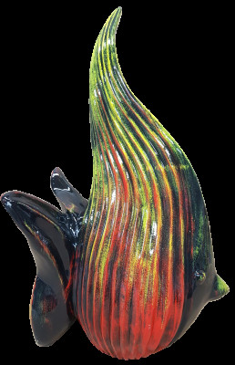 Dekoration Designer Figur Moderne Figuren Fisch Deko Garten Skulptur Skulpturen