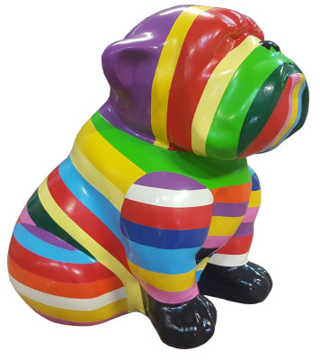 Designer Figuren Moderne Dekorationen Holz Hund Neu Statue Skulptur Skulpturen
