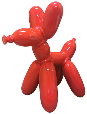 Dekoration Designer Figur Statue Moderne Figuren Hundeballon Garten Skulpturen