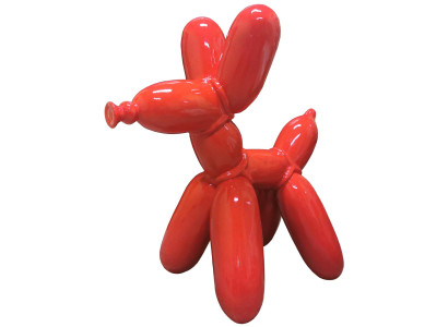 Dekoration Designer Figur Statue Moderne Figuren Hundeballon Garten Skulpturen