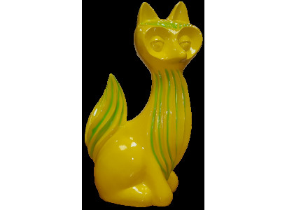 Figuren Abstrakt Statuen designer Loft bunte Skulpturen Abstrakte Figur Fuchs