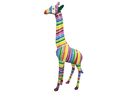 Giraffe Design Figur Statue Moderne Figuren Statuen Dekoration Deko Garten Neu