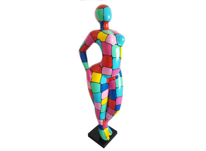 Wohn Deko Skulpturen Abstraktes Women Design Statuen Figuren Figur Dekoration