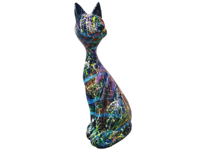 Designer Dekorative Statuen Modern Bemalte Figuren Abstrakte Statuen Handarbeit