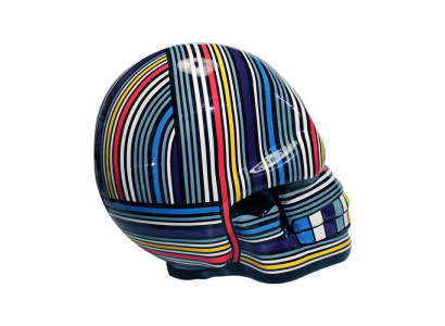 Modern Abstrakte Design Toten Kopf Schädel Skulptur Dekoration Skulpturen Neu