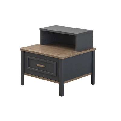 Kinderzimmermöbel Kinderzimmer Bett Kinderbett Grau Holz Set 4tlg