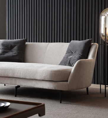 Design Zweisitzer Möbel 2 Sitzer Sofa Couch Polster Lounge Club Couchen Sofas