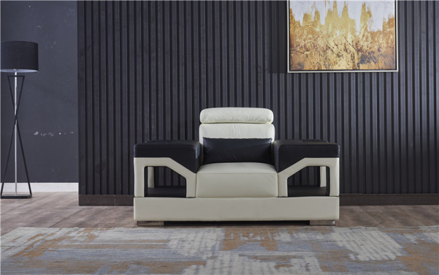 Garnitur Polster Ecke + Sessel Couch Design Couch Couchen Leder Sofa Sitz Eck