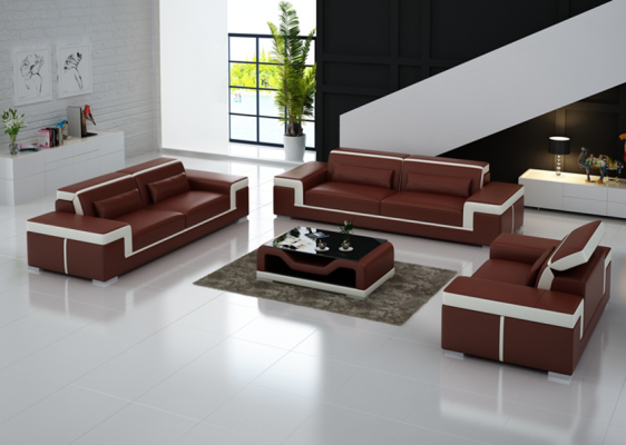 Polster Couchen Couch Modern Luxus Sofagarnitur 3+2+1 Sitzer Set Design Sofa Neu