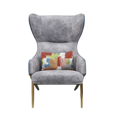 Sessel Relax Leder Lounge Club Polster  Design Couch Sofa Sitzer Luxus Beige Neu