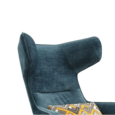 Sessel Club Lounge Designer Fernseh Sofa Stuhl Stühle Polster Sitz Möbel Liege