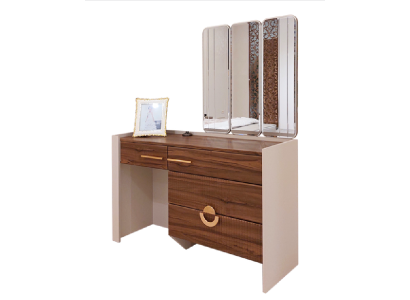 Designer Schminktisch Modern Holz Einrichtung Spiegel Neu Möbel Luxus