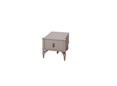 Design Nachttisch Nachtkosolen Konsolen Holz Modern Beige Mädchen