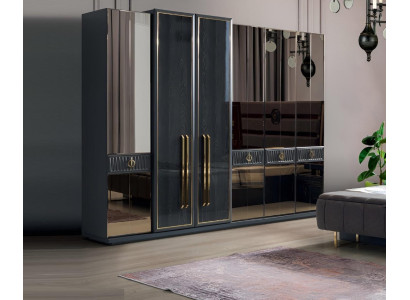 Designer Kleiderschrank Schlafzimmer Möbel Moderne Holz Schrank Luxus