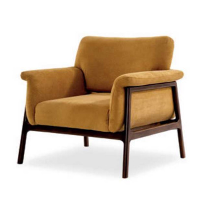Sessel Für Wohnzımmer Luxus  Moderne Design  Hoz mit Textil Lounge Club