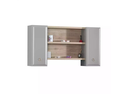 Hängeschrank Wandschrank Kinderzimmer Bücherregal Holz Grau Design