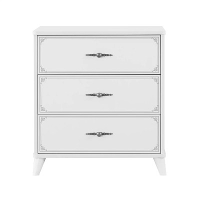 Gruppe Kommode mit Spiegel Schrank Holz Kommoden Sideboard Weiß Luxus