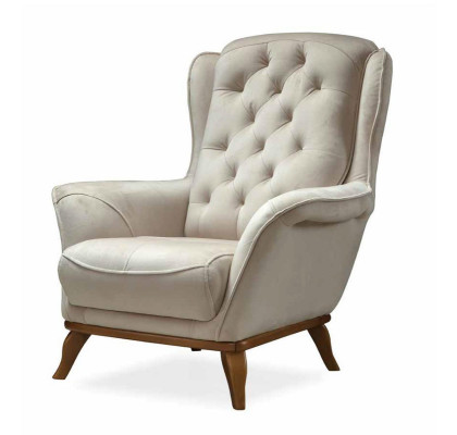 Sessel Luxus Design Möbel Klassisches Stil Design Textil Wohnzimmer