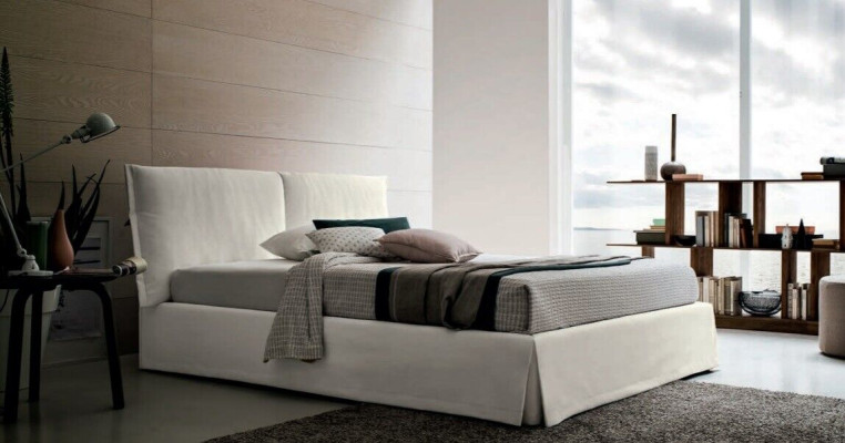 Luxus Doppel Hotel Betten 120x200 Schlaf Zimmer Weiß Textil Bett Polster Design
