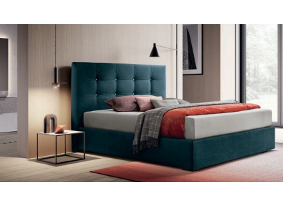 Design Betten Schlaf Zimmer Textil 180x200cm Bett Polster Luxus Doppel Hotel Neu