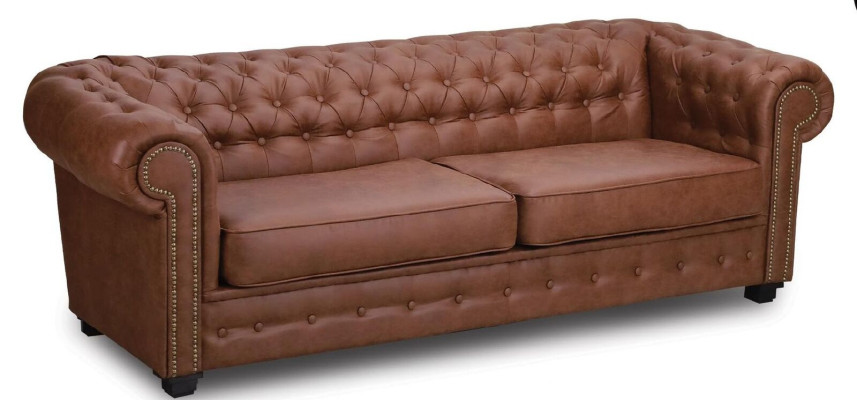 Chesterfield Sofa Stoff  Design Sofas Bettfunktion Wohnzimmer Couch