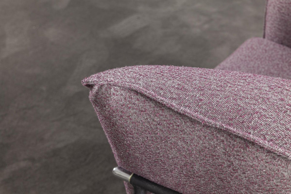 Sessel Wohnzimmer Luxus Relax Stühle Club Lounge Möbel Sofa Flieder