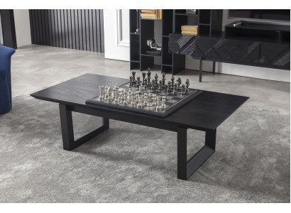 Schwarzer Holztisch Wohnzimmer Tische Moderner Tisch Sofatisch Wohnzimmer