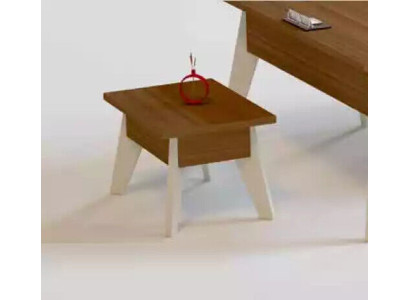 Moderner Couchtisch Büromöbel rechteckiger brauner Holztisch Tische